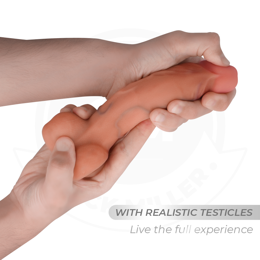 COCK MILLER - HYPERREALISTIC ARTICULABLE DILDO 17.8 CM - NOCTURNA DESIRES