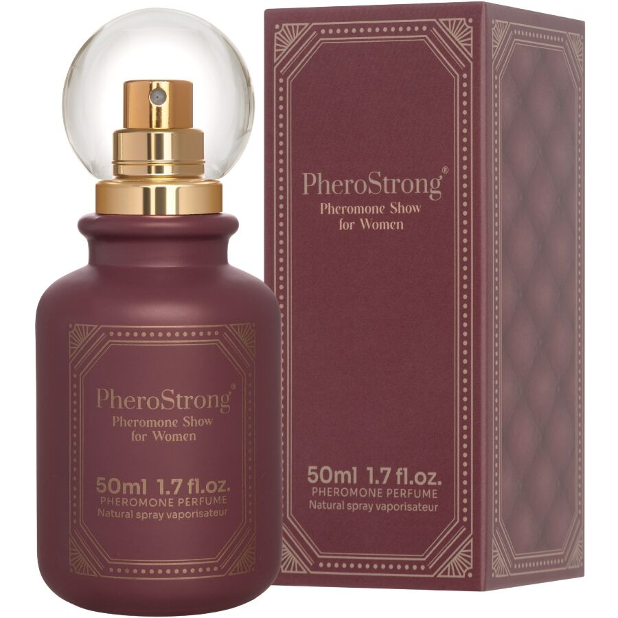 PHEROSTRONG - PERFUME PHEROMONES SHOW FOR WOMEN 50 ML - NOCTURNA DESIRES
