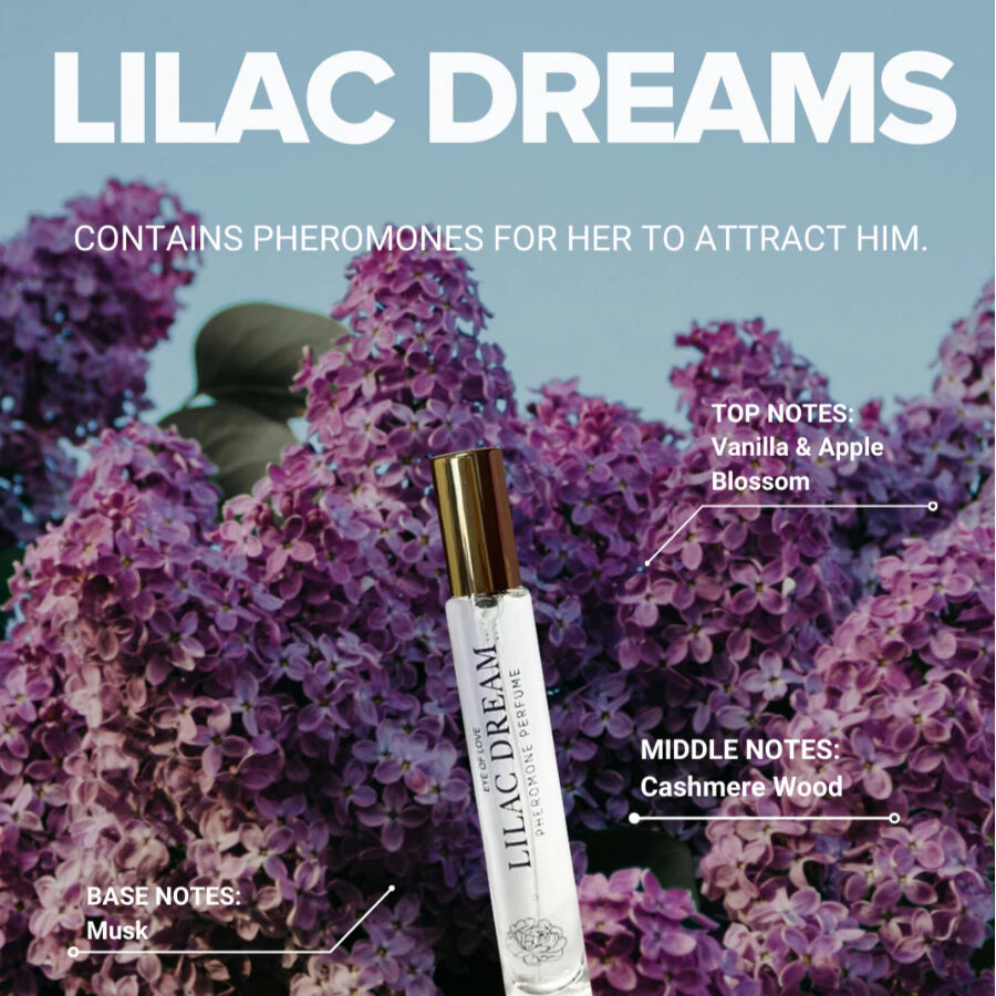 EYE OF LOVE - BLOOM FEMALE INDICA PARFUM LILAC DREAM 30 ML - NOCTURNA DESIRES