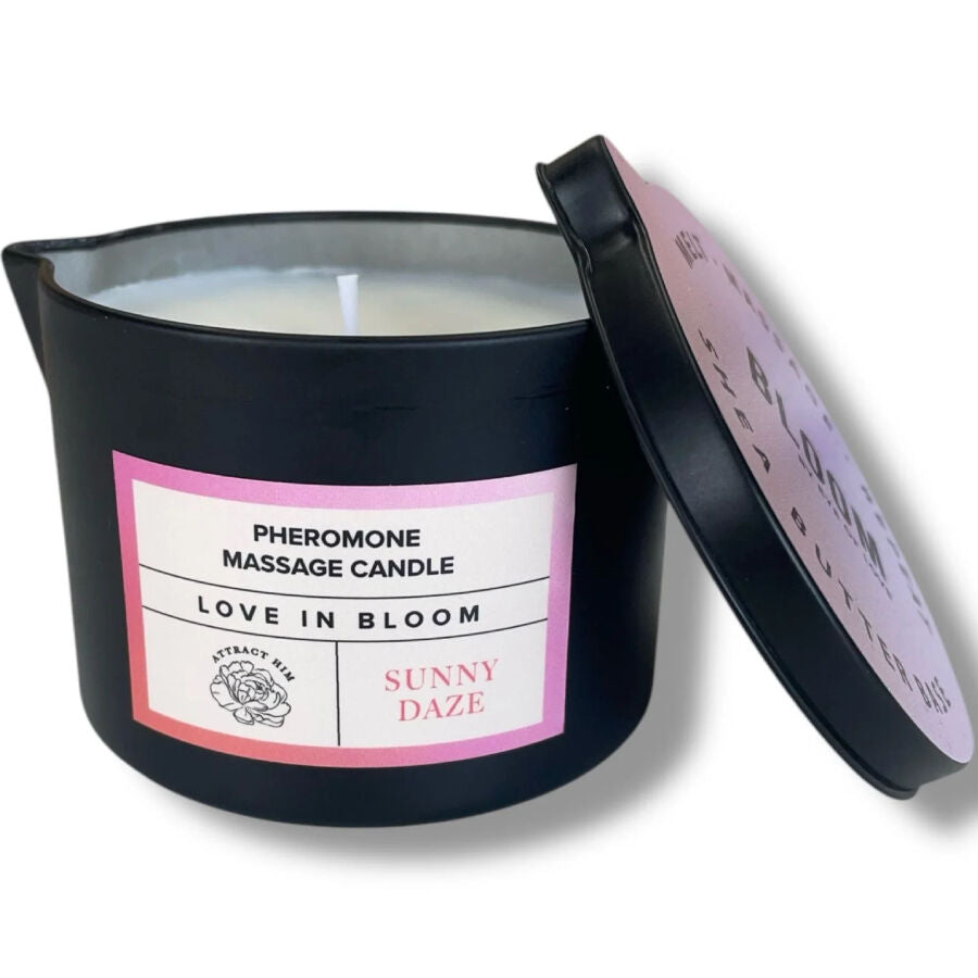 EYE OF LOVE - BLOOM MASSAGE CANDLE SATIVA SUNNY DAZE 150 ML - NOCTURNA DESIRES