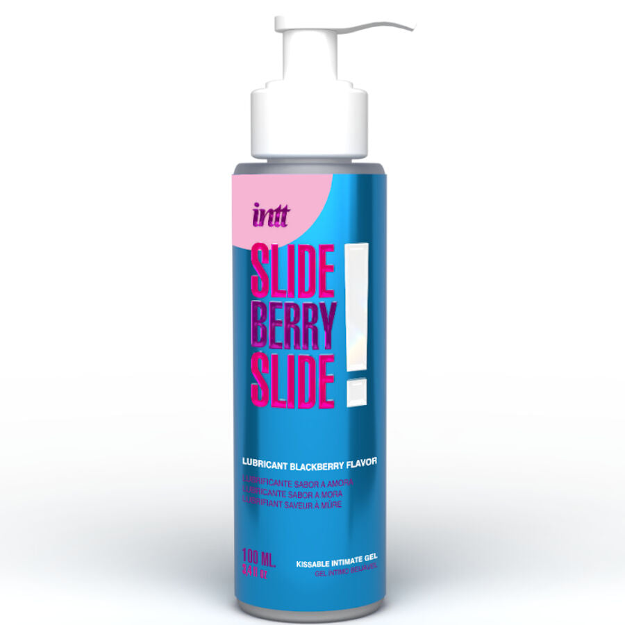INTT RELEASES - KISSABLE WATER-BASED INTIMATE LUBRICANT BLACKBERRY FLAVOR 100 ML - NOCTURNA DESIRES