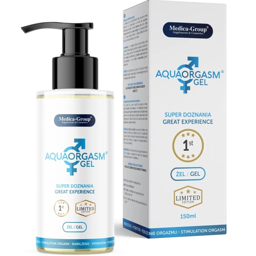 MEDICA GROUP - AQUA ORGASM INTIMATE GEL 150 ML - NOCTURNA DESIRES