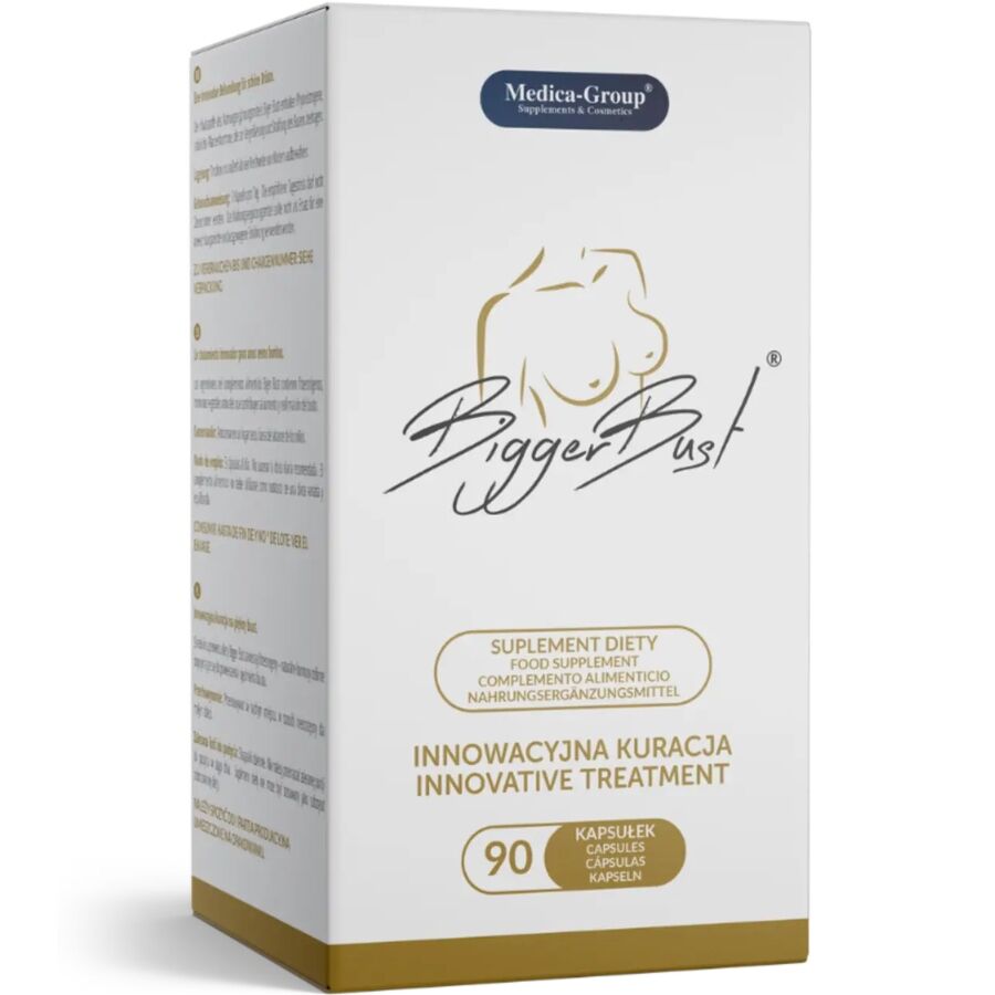MEDICA GROUP - BIGGER BUST FIRMING 90 CAPSULES - NOCTURNA DESIRES
