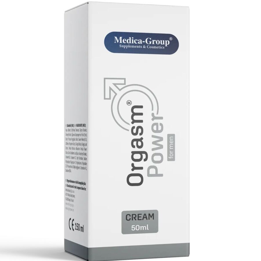 MEDICA GROUP - ORGASM POWER INTIMATE CREAM FOR MEN 50 ML - NOCTURNA DESIRES