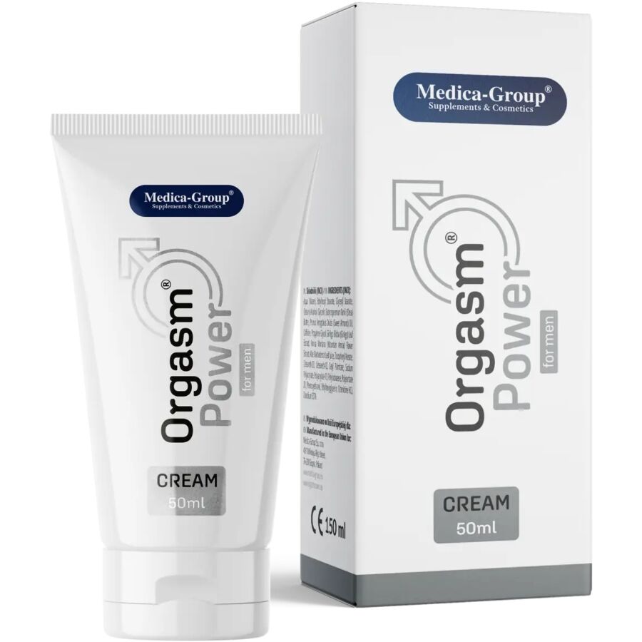 MEDICA GROUP - ORGASM POWER INTIMATE CREAM FOR MEN 50 ML - NOCTURNA DESIRES