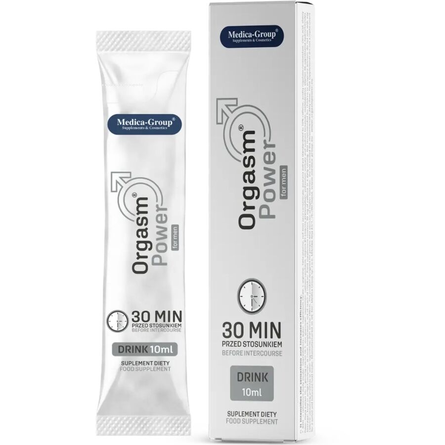 MEDICA GROUP - ORGASM POWER DRINK FOR MEN 10 ML - NOCTURNA DESIRES