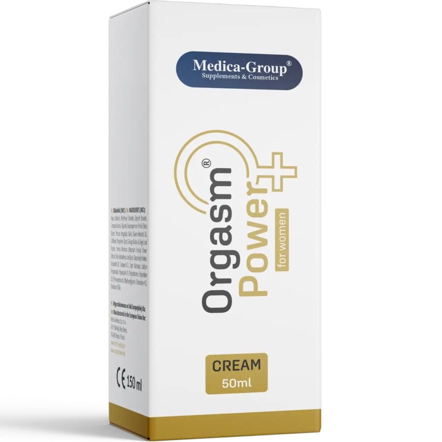 MEDICA GROUP - ORGASM POWER INTIMATE CREAM FOR WOMEN 50 ML - NOCTURNA DESIRES
