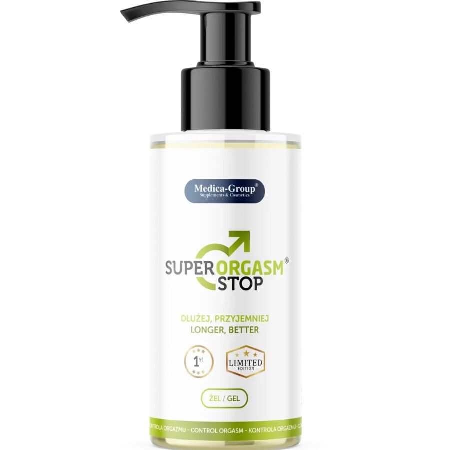 MEDICA GROUP - SUPER ORGASM STOP INTIMATE GEL FOR MEN 150 ML - NOCTURNA DESIRES