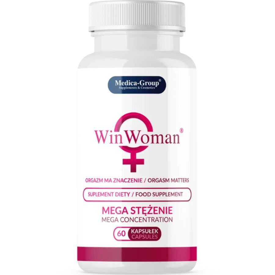MEDICA GROUP - WIN WOMAN LIBIDO ENLARGEMENT 60 CAPSULES - NOCTURNA DESIRES