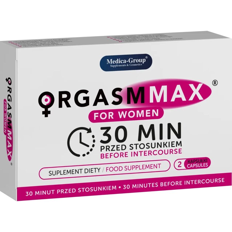 MEDICA GROUP - ORGASM MAX FOR WOMEN 2 CAPSULES - NOCTURNA DESIRES