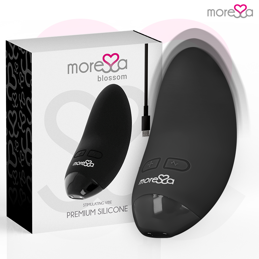 MORESSA - BLOSSOM BLACK VIBRATOR - NOCTURNA DESIRES