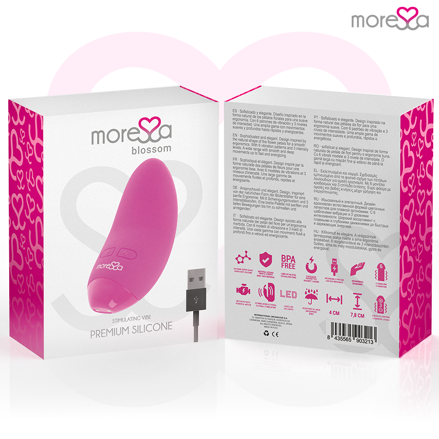 MORESSA - BLOSSOM PINK VIBRATOR - NOCTURNA DESIRES