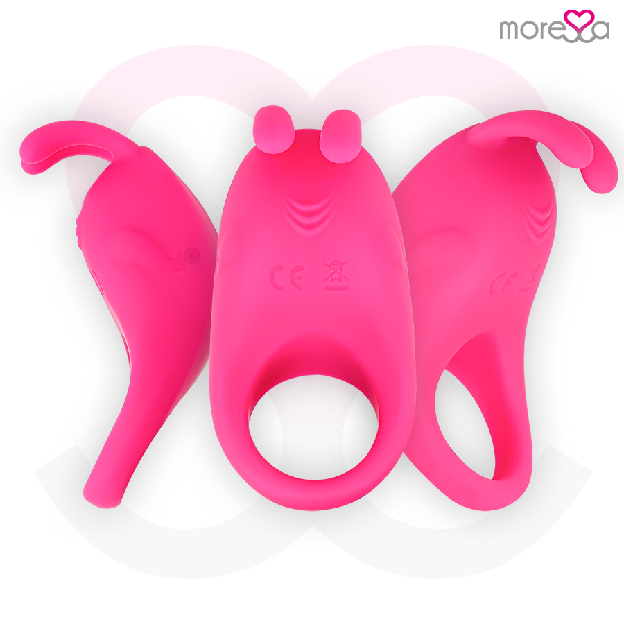 MORESSA - BRAD PREMIUM SILICONE RECHARGEABLE PINK - NOCTURNA DESIRES