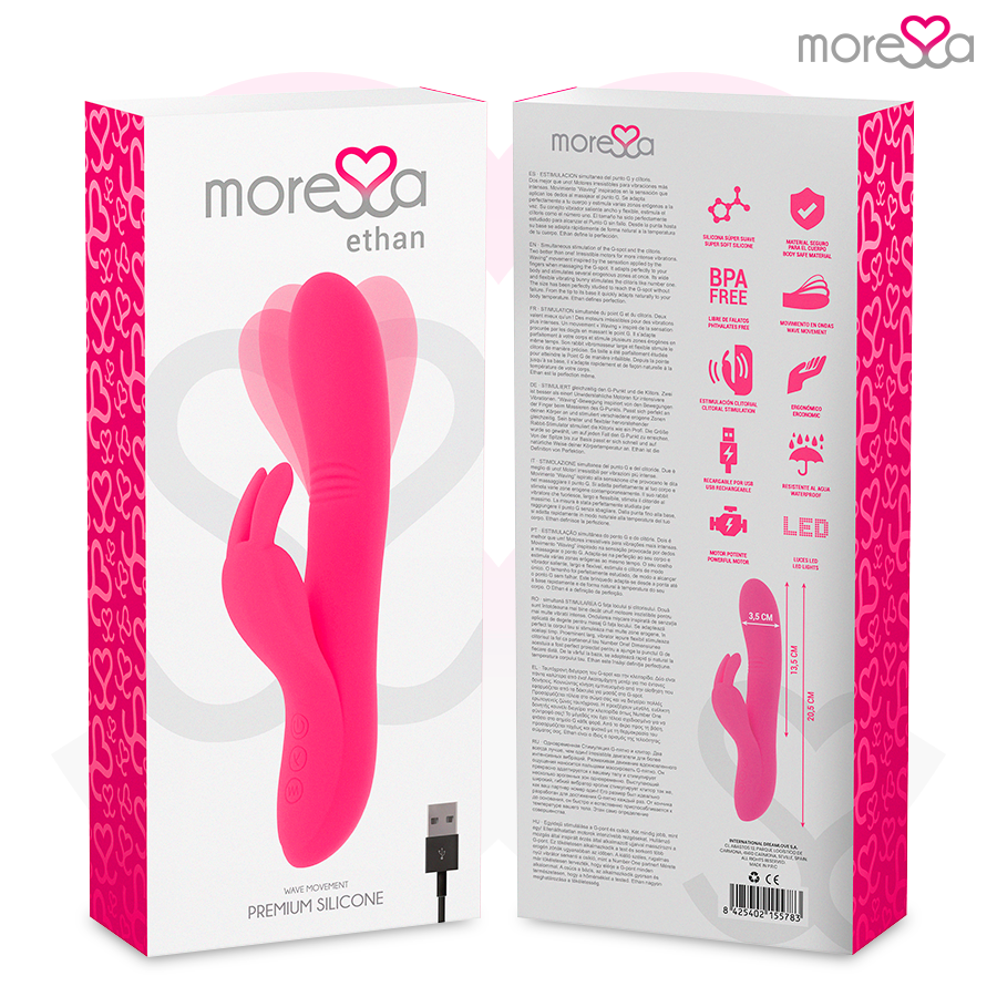 MORESSA - ETHAN PREMIUM SILICONE RECHARGEABLE - NOCTURNA DESIRES