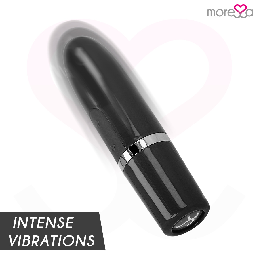 MORESSA - IVY VIBRATOR STIMULATOR TRAVEL BLACK - NOCTURNA DESIRES