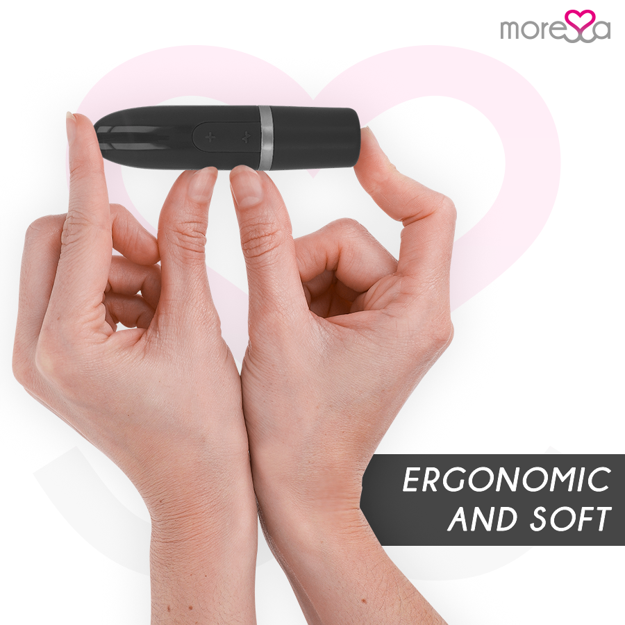 MORESSA - IVY VIBRATOR STIMULATOR TRAVEL BLACK - NOCTURNA DESIRES