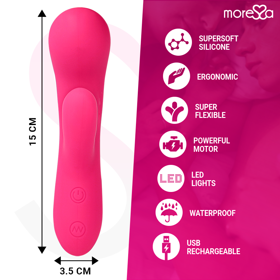 MORESSA - JERRY PREMIUM SILICONE RECHARGEABLE - NOCTURNA DESIRES
