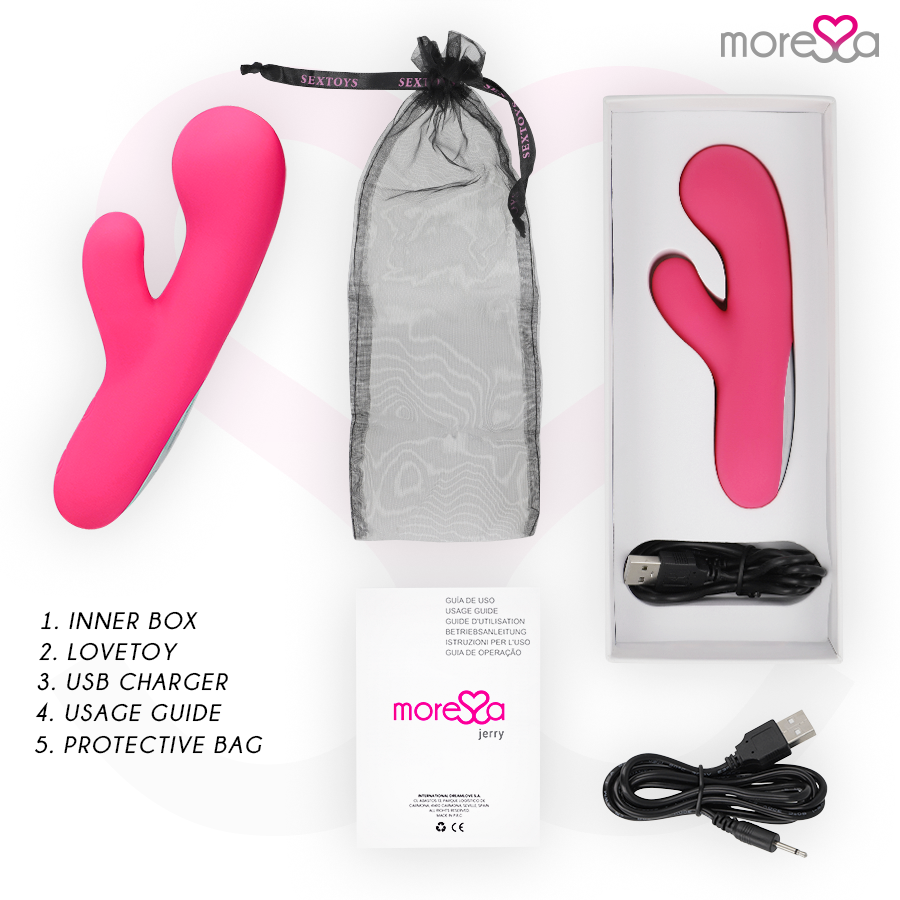 MORESSA - JERRY PREMIUM SILICONE RECHARGEABLE - NOCTURNA DESIRES