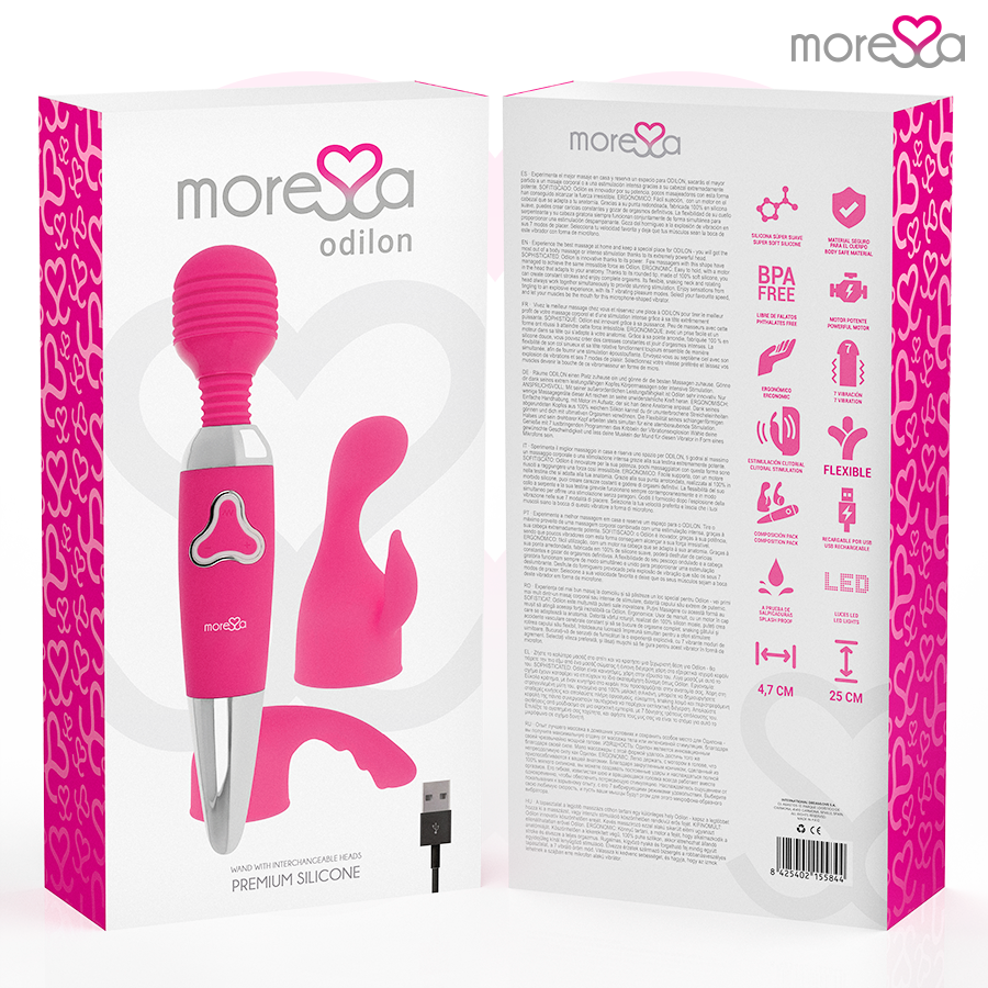MORESSA - ODILON PREMIUM SILICONE RECHARGEABLE - NOCTURNA DESIRES