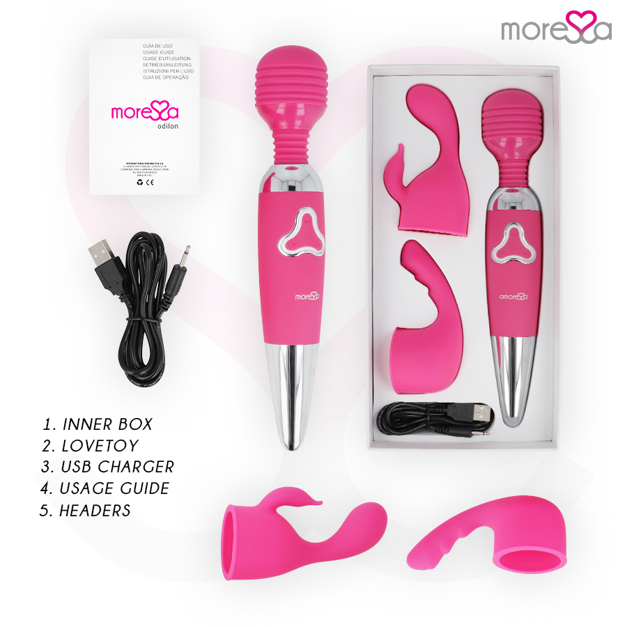 MORESSA - ODILON PREMIUM SILICONE RECHARGEABLE - NOCTURNA DESIRES