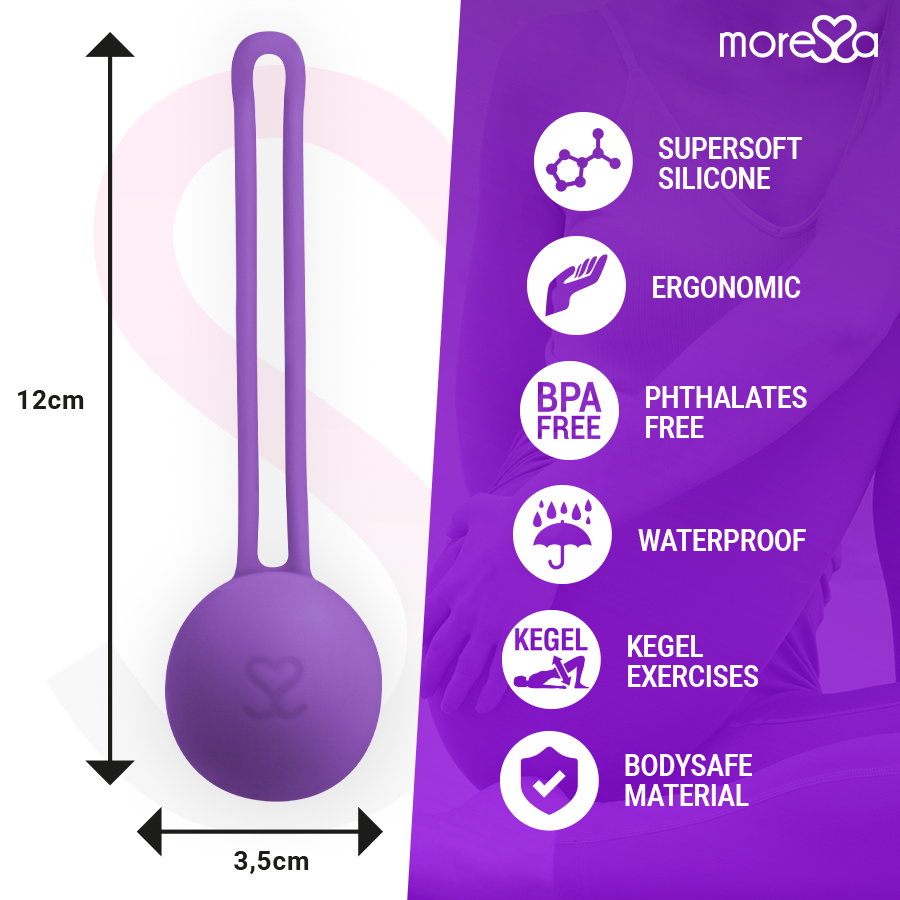 MORESSA - OSIAN ONE PREMIUM LILAC SILICONE - NOCTURNA DESIRES
