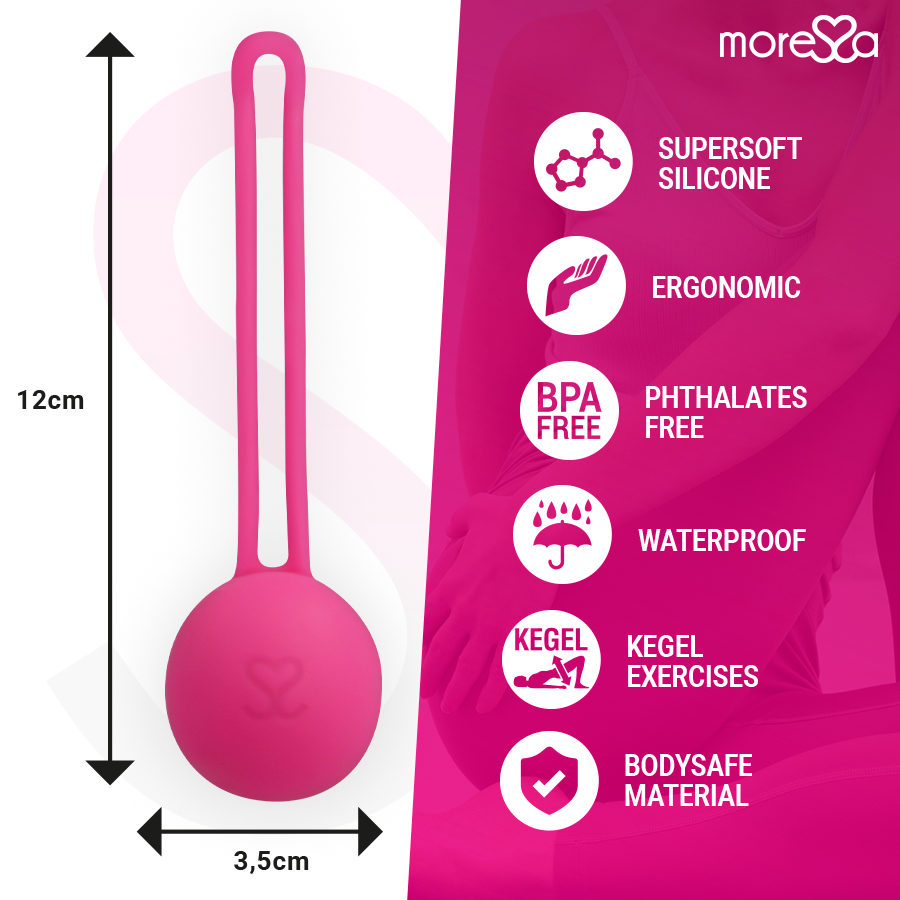 MORESSA - OSIAN ONE PREMIUM SILICONE PINK - NOCTURNA DESIRES