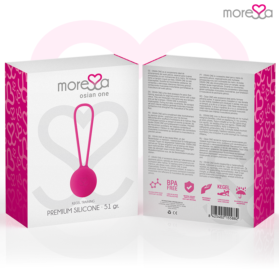 MORESSA - OSIAN ONE PREMIUM SILICONE PINK - NOCTURNA DESIRES