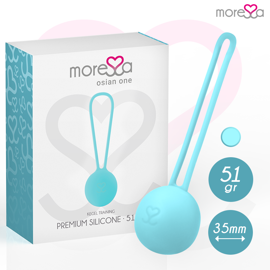 MORESSA - OSIAN ONE PREMIUM TURQUOISE SILICONE - NOCTURNA DESIRES