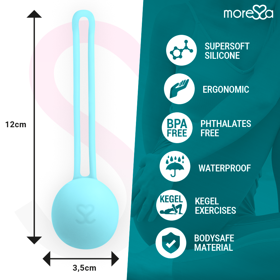 MORESSA - OSIAN ONE PREMIUM TURQUOISE SILICONE - NOCTURNA DESIRES