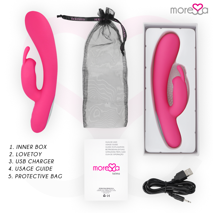 MORESSA - TELMO PREMIUM SILICONE RECHARGEABLE - NOCTURNA DESIRES