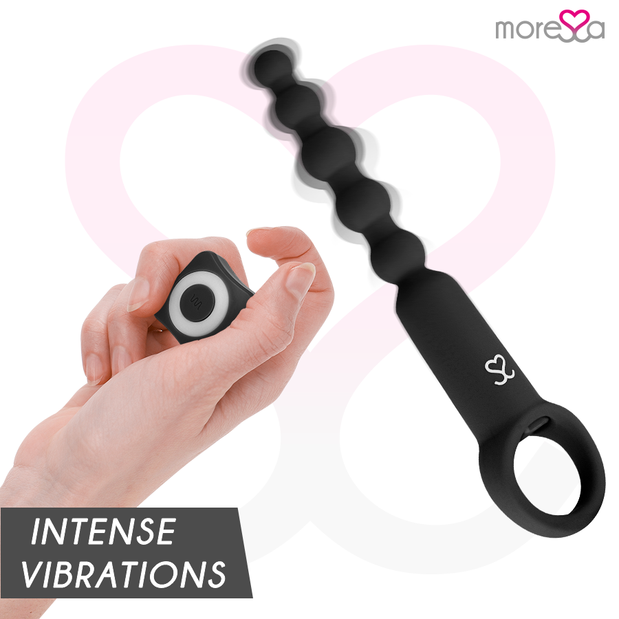 MORESSA - RONIE REMOTE CONTROL BLACK ANAL PLEASURE - NOCTURNA DESIRES