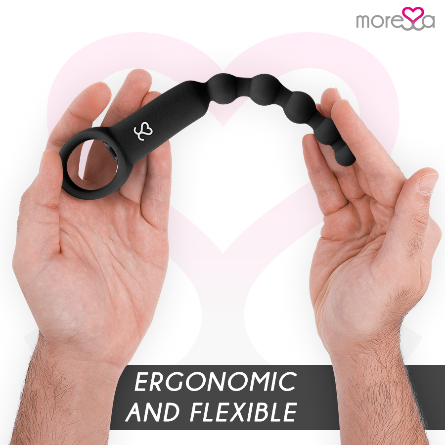 MORESSA - RONIE REMOTE CONTROL BLACK ANAL PLEASURE - NOCTURNA DESIRES