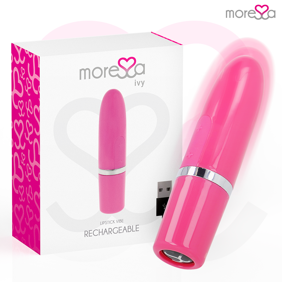 MORESSA - IVY VIBRATOR STIMULATOR TRAVEL PINK - NOCTURNA DESIRES