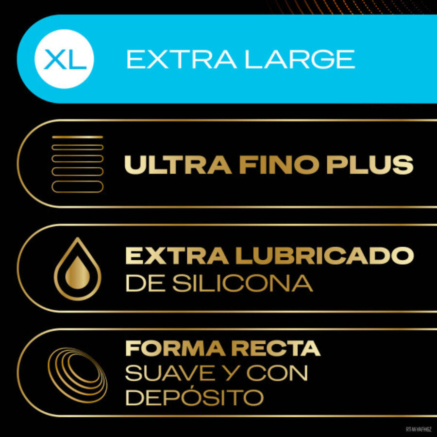 DUREX - TOTAL CONNECTION XL ULTRA FINE PLUS LATEX FREE 10 UNITS - NOCTURNA DESIRES