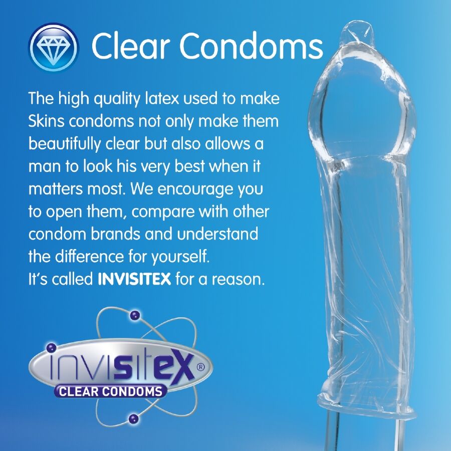 SKINS - NATURAL PREMIUM CONDOMS PACK 8 - NOCTURNA DESIRES