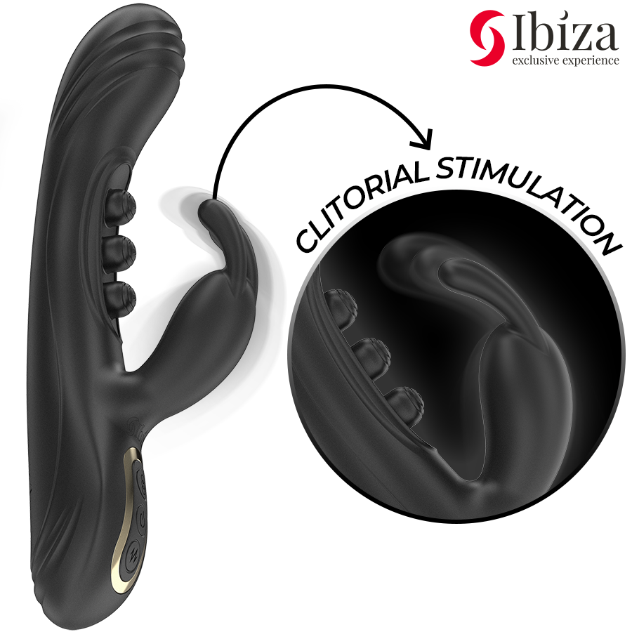 IBIZA - VIBRATING RABBIT WITH PULSATION - NOCTURNA DESIRES