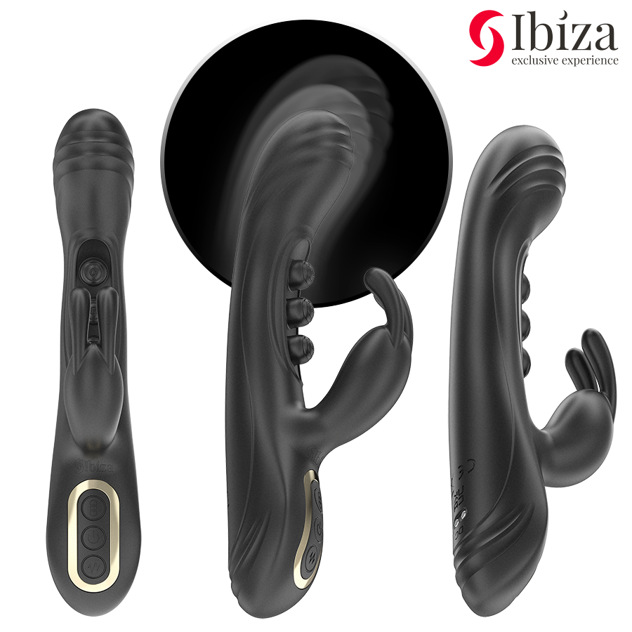 IBIZA - VIBRATING RABBIT WITH PULSATION - NOCTURNA DESIRES
