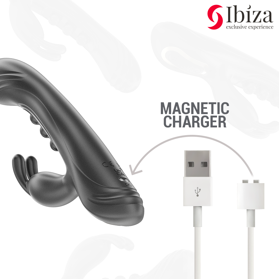 IBIZA - VIBRATING RABBIT WITH PULSATION - NOCTURNA DESIRES