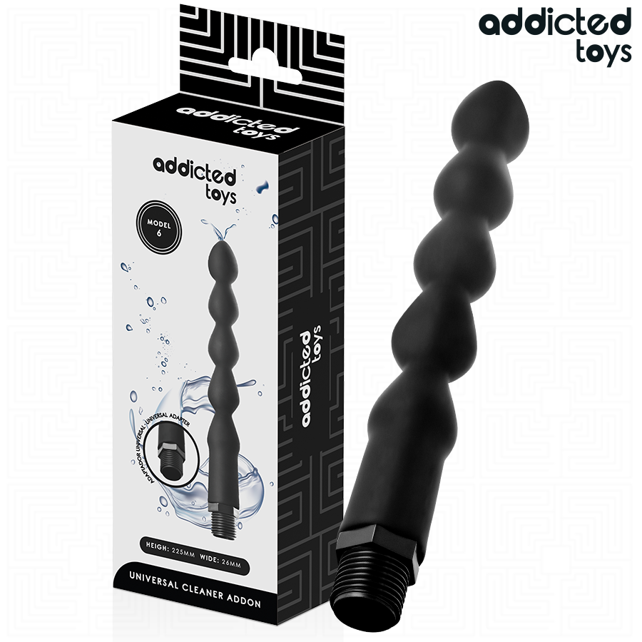 ADDICTED TOYS - ANAL CLEANER WITH UNIVERSAL ADAPTER MODEL 6 - NOCTURNA DESIRES