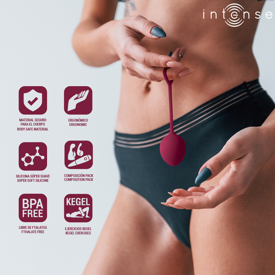 INTENSE - CHARLI KEGEL BALL KIT VIOLET - NOCTURNA DESIRES