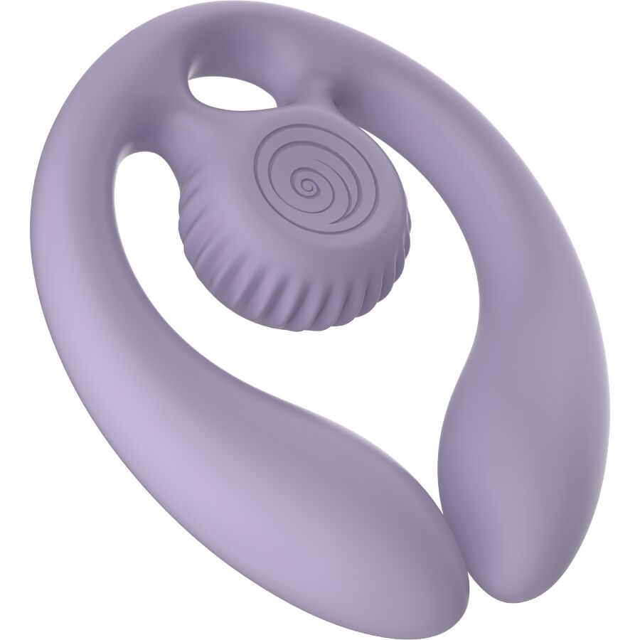 SNAIL VIBE - GIZI DUO COUPLES STIMULATOR REMOTE CONTROL LILAC - NOCTURNA DESIRES