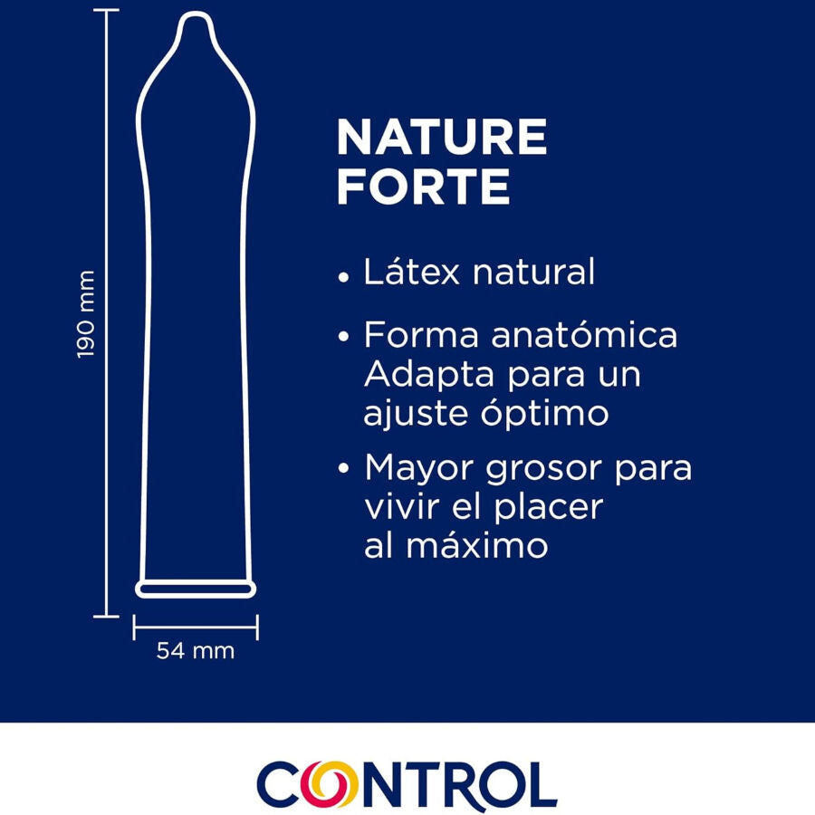 CONTROL - NATURE FORTE CONDOMS 144 UNITS CONTROL CONDOMS  NOCTURNA DESIRES