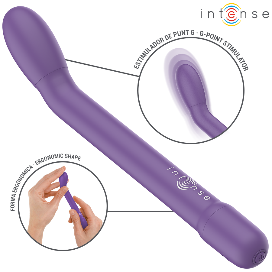 INTENSE - KARLIE RECHARGEABLE G-SPOT STIMULATOR PURPLE - NOCTURNA DESIRES