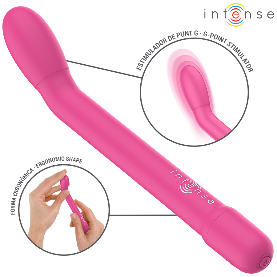 INTENSE - KARLIE RECHARGEABLE G-SPOT STIMULATOR PINK - NOCTURNA DESIRES