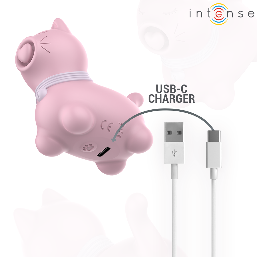 INTENSE - MARIE PINK PULSATION EFFECT TONGUE STIMULATOR - NOCTURNA DESIRES