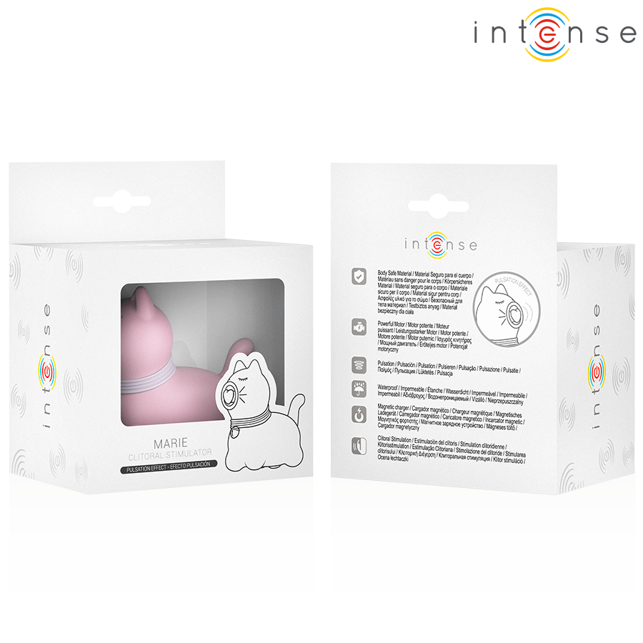 INTENSE - MARIE PINK PULSATION EFFECT TONGUE STIMULATOR - NOCTURNA DESIRES