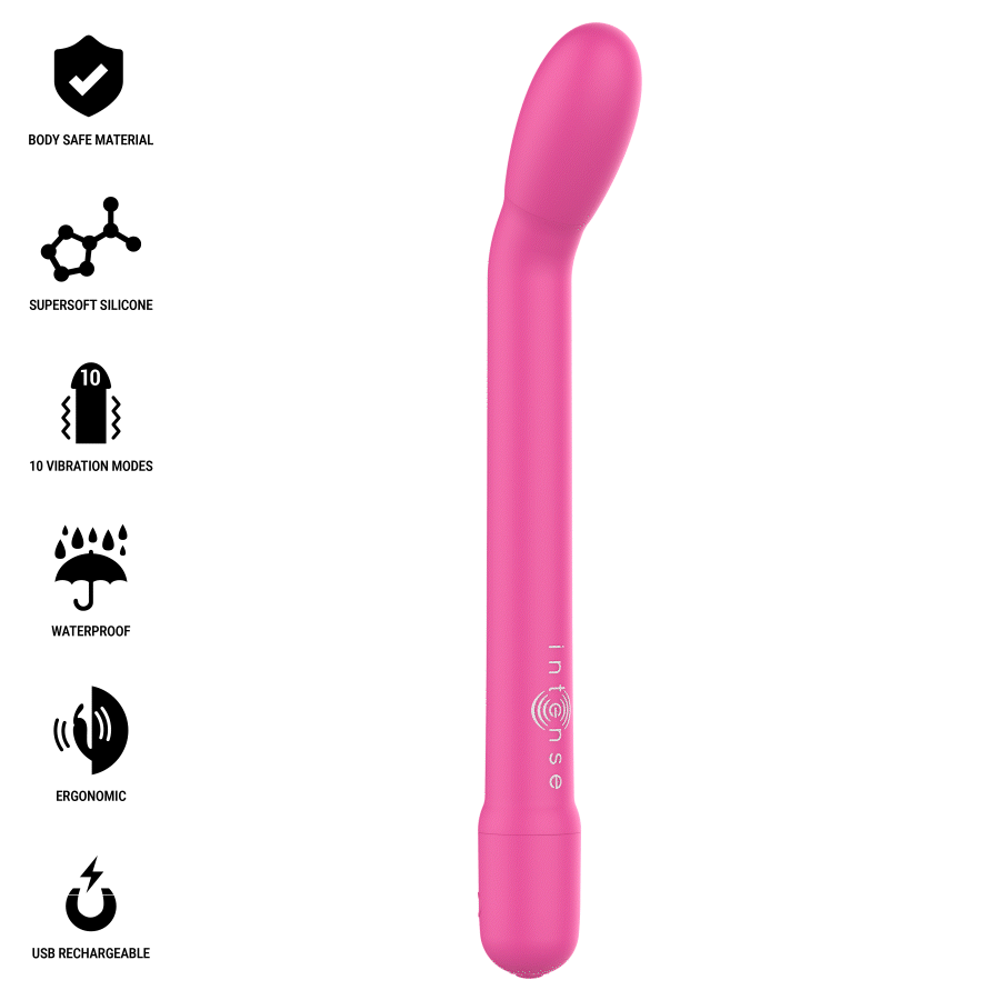 INTENSE - KARLIE RECHARGEABLE G-SPOT STIMULATOR PINK - NOCTURNA DESIRES