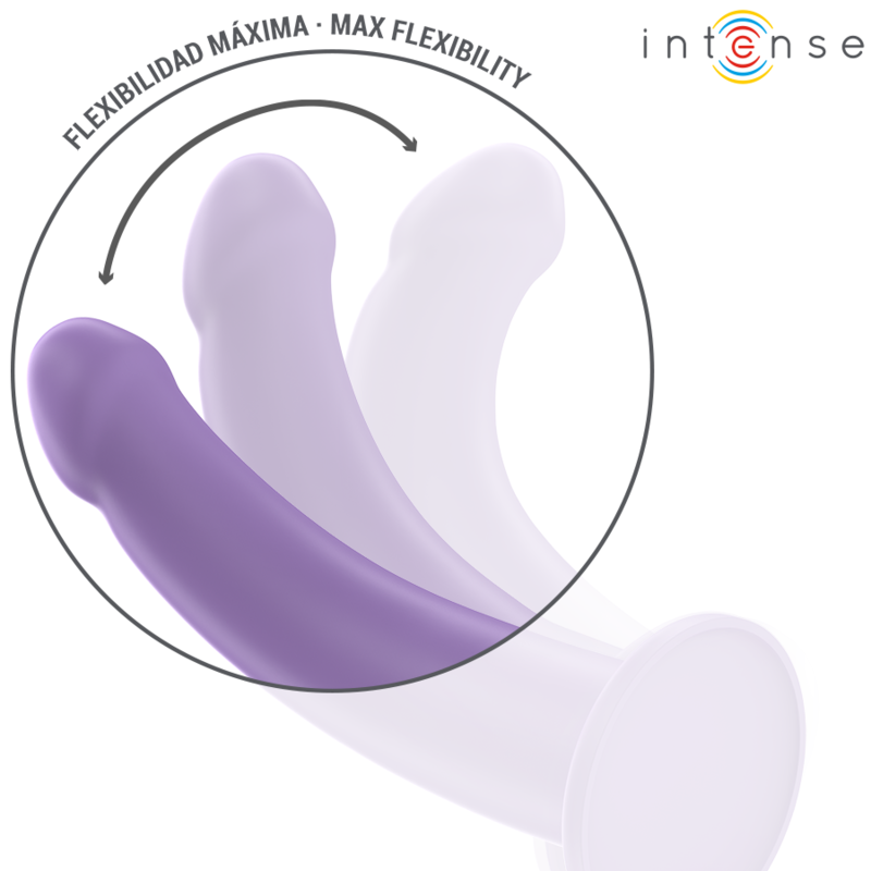 INTENSE - EDDIE VIBRATOR 17.5 CM 10 VIBRATIONS PURPLE REMOTE CONTROL - NOCTURNA DESIRES