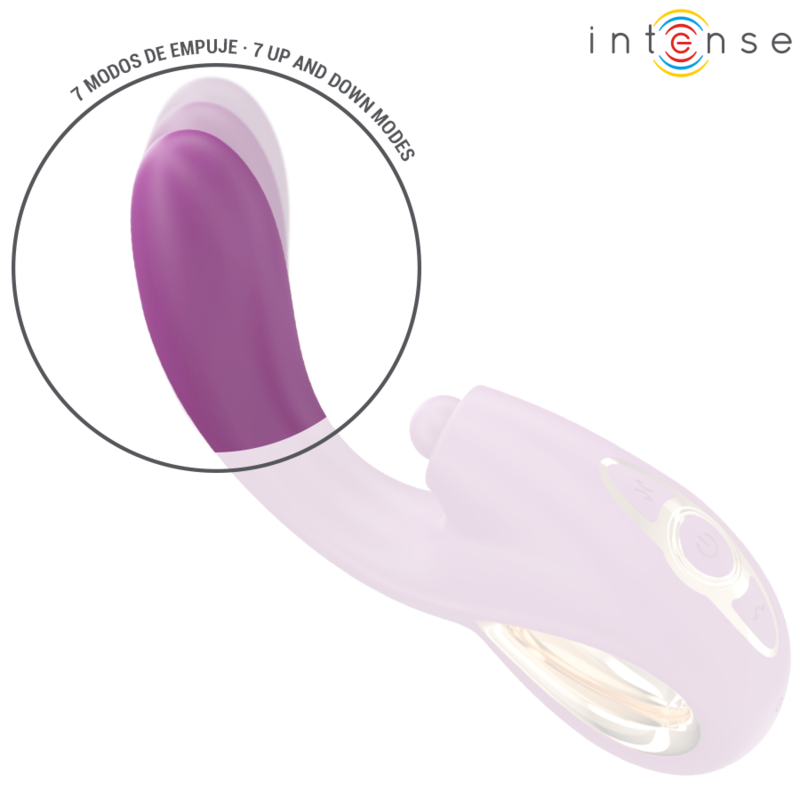 INTENSE - LALI MULTIFUNCTION G-SPOT VIBRATOR TAPPING & THRUST & VIBRATION PURPLE - NOCTURNA DESIRES