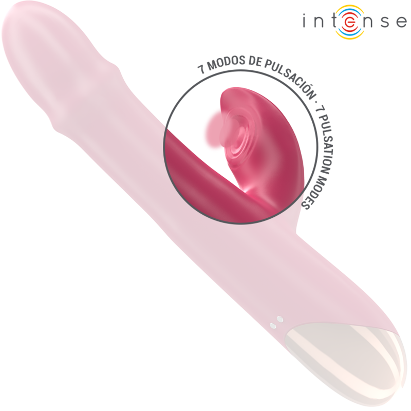 INTENSE - CHLOE MULTIFUNCTION VIBRATOR 3 IN 1 RED - NOCTURNA DESIRES